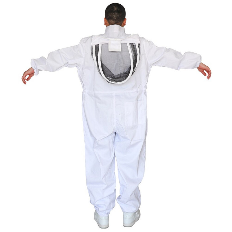 Nový včelársky oblek, celotelové včelárske oblečenie, závoj, kapucňa, klobúk, oblečenie, bunda, ochranný včelársky oblek