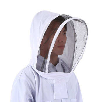 Επαγγελματική Ολόσωμη Μελισσοκομική Στολή Προστασίας Μελισσών με Καπέλο Ασφαλείας Όλο το Σώμα για Μελισσοκόμους L/XL/XXL