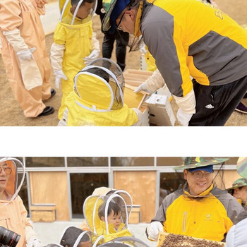 Παιδική στολή κατά της μέλισσας Αναπνεύσιμη στολή για παιδιά Μελισσοκομία Practicekid Μελισσοκομικά Ρούχα Εξοπλισμός Μελισσοκομίας + Γάντια