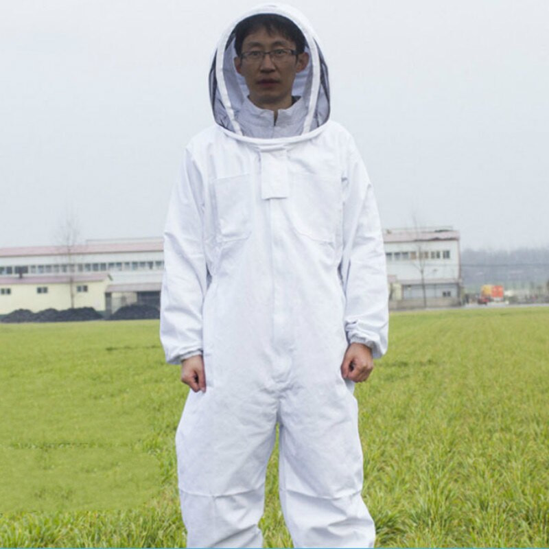 Viso kūno bitininkų apranga Bitininkystei Profesionalūs bičių apsaugos kostiumai Bitininkystei Saugi Veil Skrybėlė Suknelė WY817