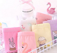 Bokserių ir kelnaičių mergaičių rinkinys po 6 vnt