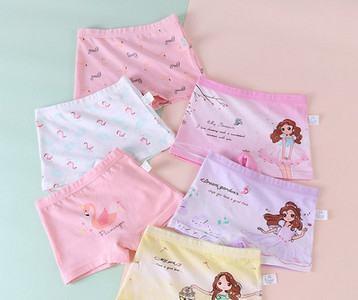 Bokserių ir kelnaičių mergaičių rinkinys po 6 vnt