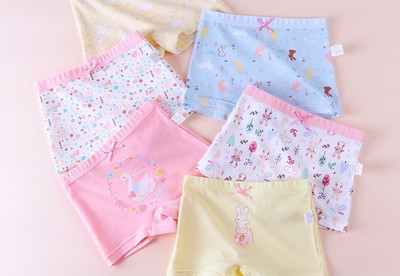 Bokserių ir kelnaičių mergaičių rinkinys po 6 vnt