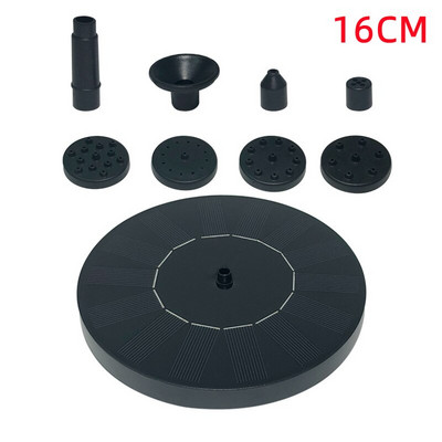 Naujas mini saulės vandens fontanas baseinas tvenkinys krioklys fontanas sodo reikmenys dekoravimas lauko saulės energija varomas fontanas paukščių vonios