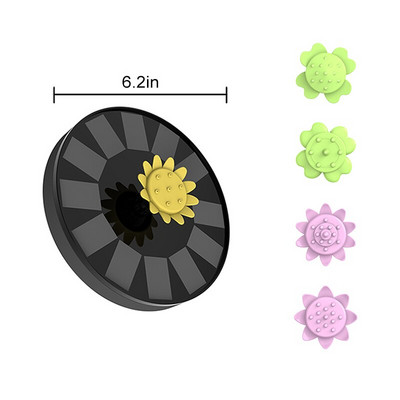 Saulės energija plaukiojantis fontanas Kiemas Sodas Vandens fontanas Baseinas Tvenkinio apdaila Saulės baterijos maitinamas vandens siurblys Kiemas Veja lauko dekoras