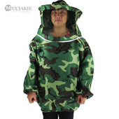 MUCIAKIE Tradičná maskálová včelárska bunda, ochranné oblečenie proti včelám, vetrané včelie obleky, univerzálne oblečenie pre mužov a ženy