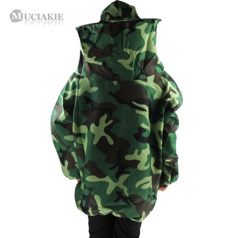 MUCIAKIE Tradičná maskálová včelárska bunda, ochranné oblečenie proti včelám, vetrané včelie obleky, univerzálne oblečenie pre mužov a ženy