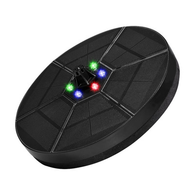 7 V / 3,5 W saulės fontanas Spalvingas 21 LED žibintas baseinai fontanas siurblio skydas saulės energija varomas plūduriuojantis fontanas sodo dekoras