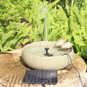 Solárna vodná fontána Záhradné jazierko Fontána Vodopád Vodné čerpadlo Solárna vonkajšia fontána Vánočná záhradná fontána Záhradná dekorácia