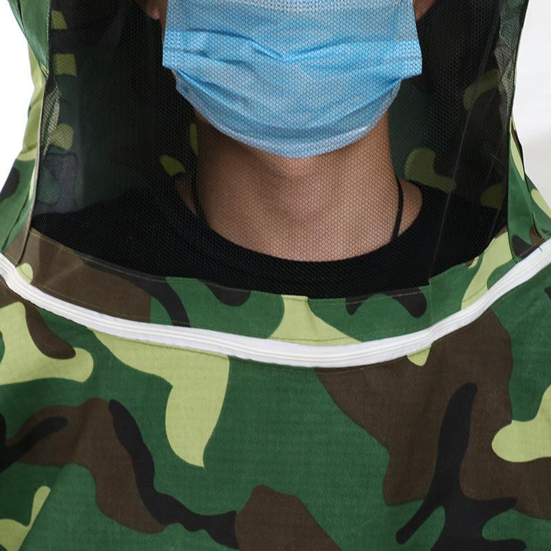 Maskovacie včelárske oblečenie, ochranné oblečenie proti včelám, vetrané včelie obleky, mužské a ženské univerzálne oblečenie na kontrolu hmyzu E113