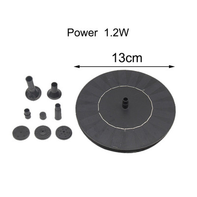 Mini solárna fontána s čerpadlom Solárna vodná fontána Záhradná fontána Plávajúca voda Solárny vodopád Bazén Jazierko Záhradná dekorácia