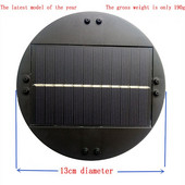 Solárne záhradné okrúhle fontánové čerpadlo, solárny záhradný vodopád, solárna vonkajšia fontána na vtáčí kúpeľ, tečúca fontána