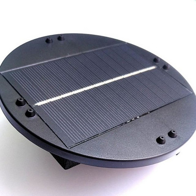 Solárne záhradné okrúhle fontánové čerpadlo, solárny záhradný vodopád, solárna vonkajšia fontána na vtáčí kúpeľ, tečúca fontána