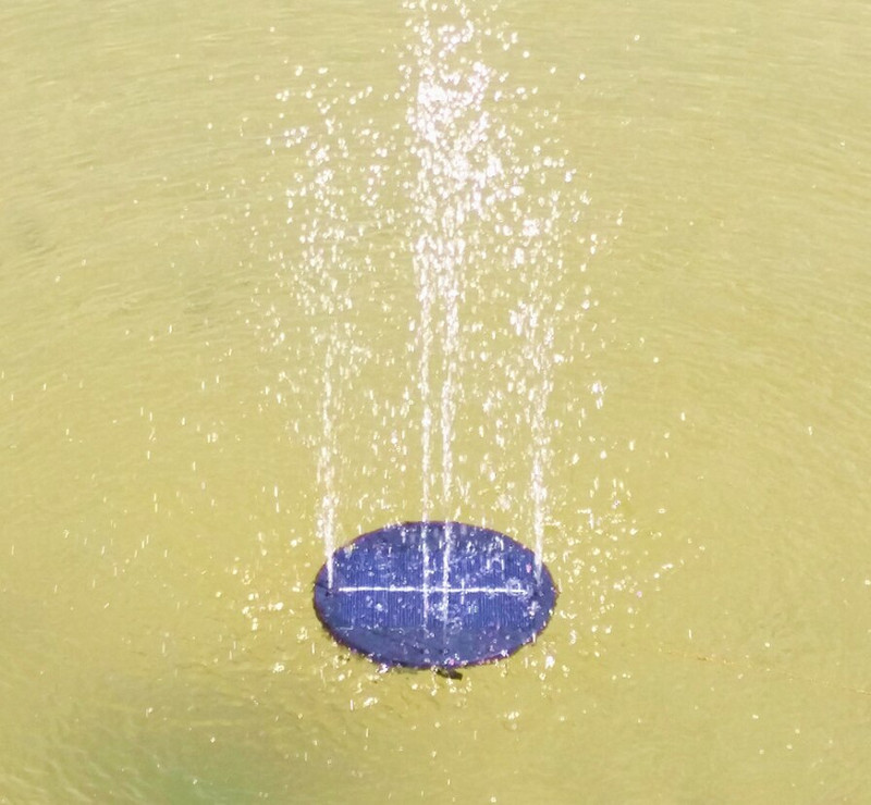 Solárne záhradné okrúhle fontánové čerpadlo, solárny záhradný vodopád, solárna vonkajšia fontána na vtáčí kúpeľ, tečúca fontána