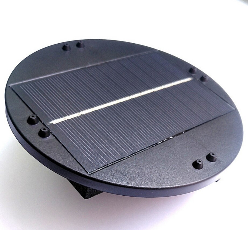 Solárne záhradné okrúhle fontánové čerpadlo, solárny záhradný vodopád, solárna vonkajšia fontána na vtáčí kúpeľ, tečúca fontána