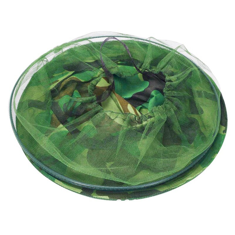 2X Apicultor Antițânțari Bee Bug Insecte Mască de mușcă Cap Pălărie cu plasă de protecție pentru față