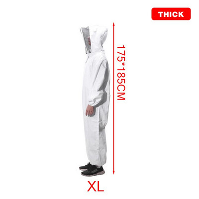 Viso kūno bitininkystei skirti drabužiai Profesionalūs bitininkai Drabužiai Apsauga bitininkystei Apsauginis kostiumas Unisex Vaikams Apsauginis