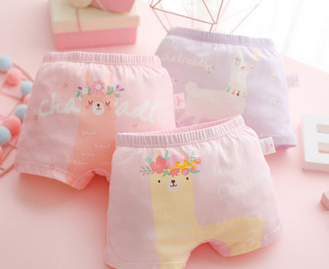 Vaikiški bokseriai su įvairių spalvų raštu