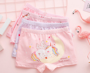 Vaikiški bokseriai su įvairių spalvų raštu