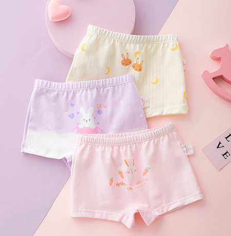 Vaikiški bokseriai su įvairių spalvų raštu