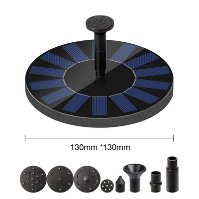 Saulės fontanas Lauke Saulės vandens fontanas Siurblys Fontanas Baseinas Saulės Šviesos Krioklys Sodo dekoravimo fontanas