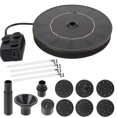 Mini plaukiojantis saulės fontanas Sodo apdaila lauko sodas baseinas tvenkinys terasa paukščių vonia krioklys fontanas siurblys vandens siurblys