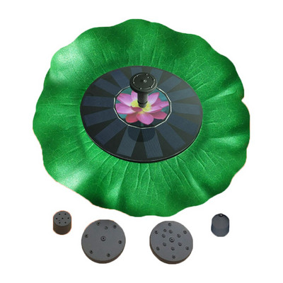 Nové 7V/3W solárne vodné fontánové čerpadlo, farebné LED svetlá, plávajúca záhradná fontána, čerpadlo, bazény, jazierko, trávnik, dekorácia