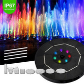 2022 m. Naujas 4,5 V / 3 W saulės vandens fontano siurblys Spalvingi LED žibintai Plaukiojantis sodo fontanas siurblys baseinai, tvenkiniai, vejos dekoras