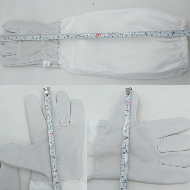 1 rinkinys Apsauginės bitininkystės pirštinės Saugus bitininkystės kostiumas Apsauga nuo įkandimų Unisex Defend Bičių laikymo pirštinės Apsauginiai drabužiai