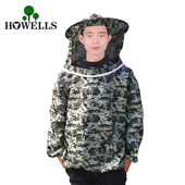 Kostiumas nuo bičių apsaugos nuo bičių drabužiai apsauginiai drabužiai rankovės galva, apsauganti nuo bičių kepurės Bitininko apsauginiai drabužiai