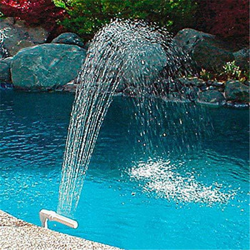 ΝΕΟ Σιντριβάνι πισίνας για ψάρια Ρυθμιζόμενος σύνδεσμος για πισίνες νερού Διακόσμηση κήπου Λίμνη πλωτή συσκευή για σιντριβάνι νερού