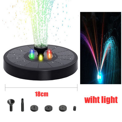 Plaukiojantis saulės fontanas sodas krioklys fontanas baseinas tvenkinys paukščių vonia saulės baterijos maitinamas fontanas vandens siurblys sodo apdaila