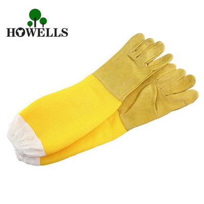 Bitininkystė Apsauginė striukė Smock Kostiumas Bičių laikymo rankovės Bitininko kvėpuojantys drabužiai Drabužiai Veil Suknelė su kepure Equip kostiumas