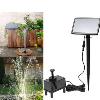 1,5W Solar Fountain Solar Panel Εξωτερική πισίνα Αντλία νερού Κήπος Pond Σιντριβάνι Αντλία Σπίτι Ενυδρείο Landscape Decoration