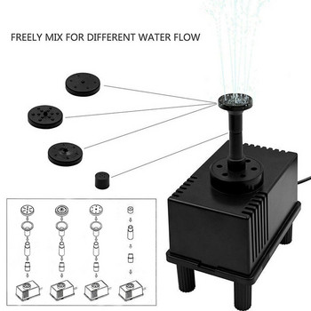 1,5 W соларен фонтан слънчев панел открит басейн водна помпа градинско езерце фонтан помпа домашен аквариум декорация на ландшафта консумативи