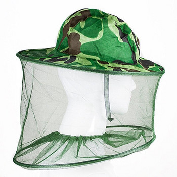 2X Beeeeper Antimosquito Bee Bug Insect Fly Mask Cap Шапка с мрежеста защита на лицето