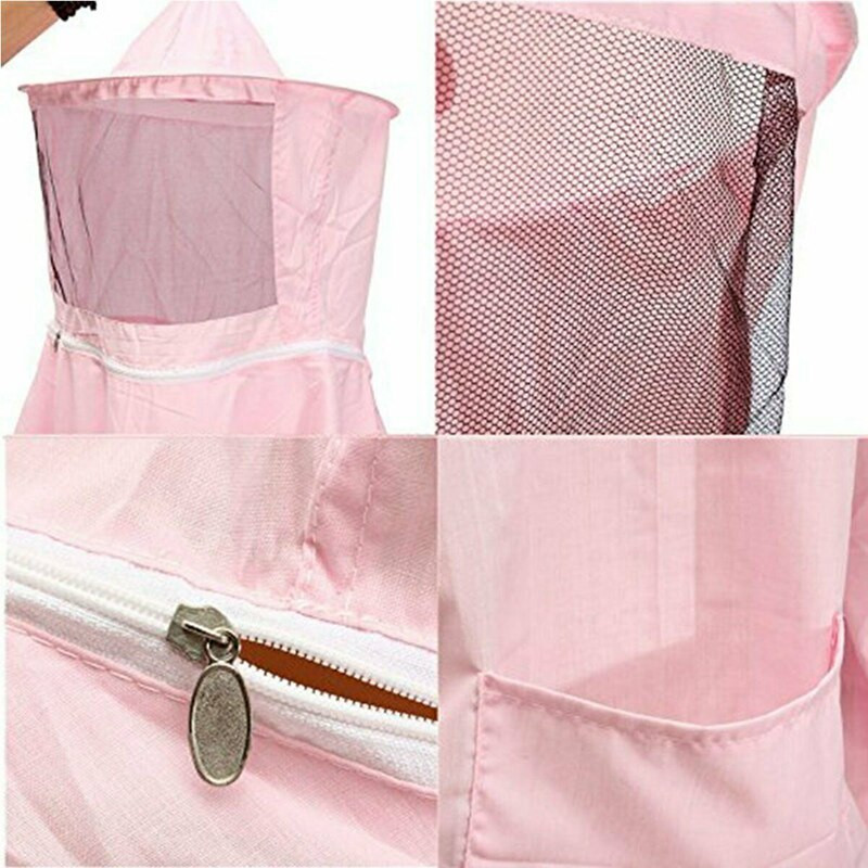 Bitininko bitininkystė apsauginis šydas kostiumas, striukė, bičių kepurės įranga