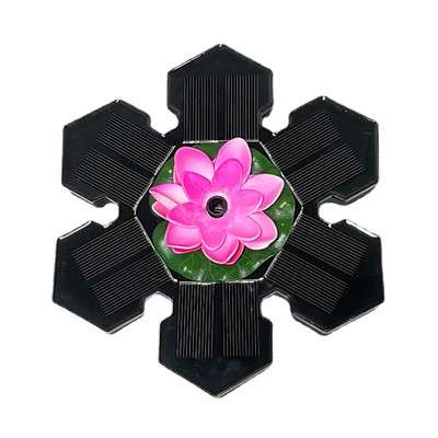 PALONE Solárna fontána Polygon Pool Garden Tečúca fontána Plávajúca vonkajšia vaňa pre vtáky Nádvorie Kreatívna dekorácia