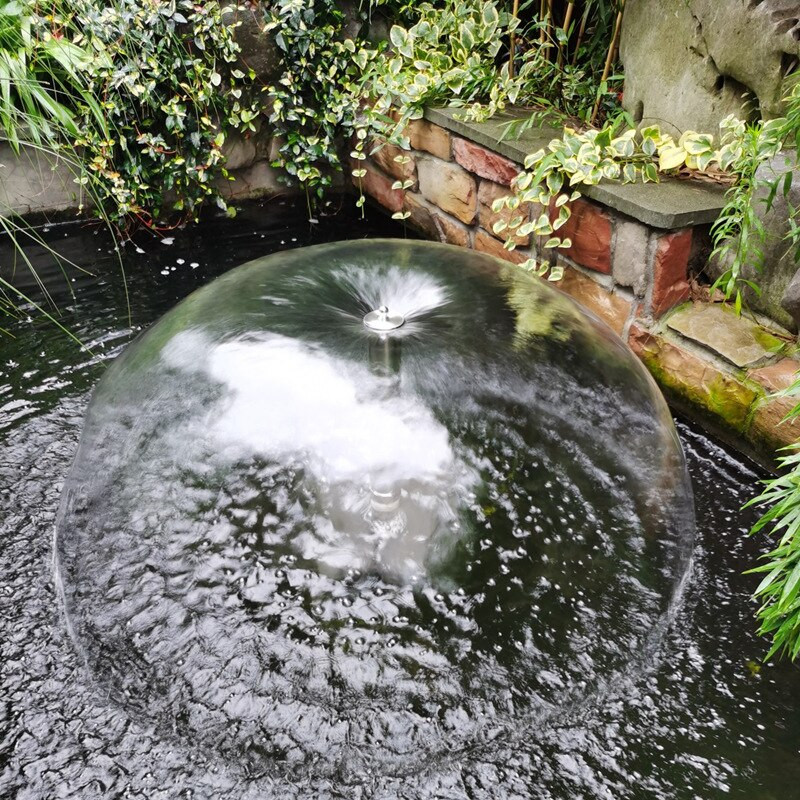 1/2" 3/4" 1" nerūdijančio plieno grybo fontano purkštukai kraštovaizdžio fontano galvutė