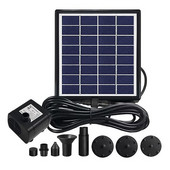 Vodotesná solárna fontána s čerpadlom, plávajúca nádrž na ryby, fontána do nádvoria, vhodná pre vtáčí kúpeľ, záhradné akvárium