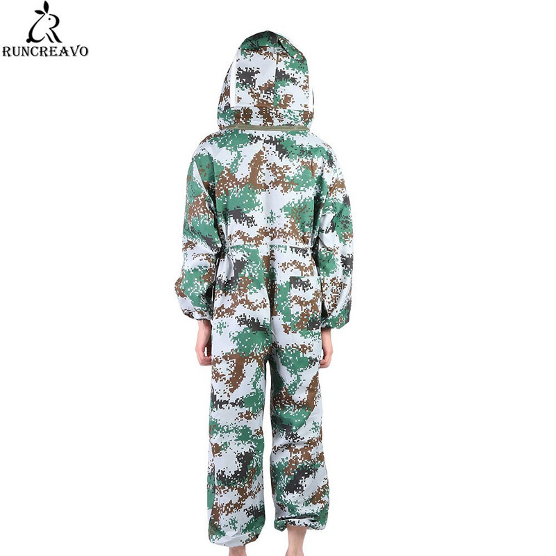 Ochranný odev pre včelárov, dvojitý zips, bunda, ochranné obleky pre včely, včelí plášť