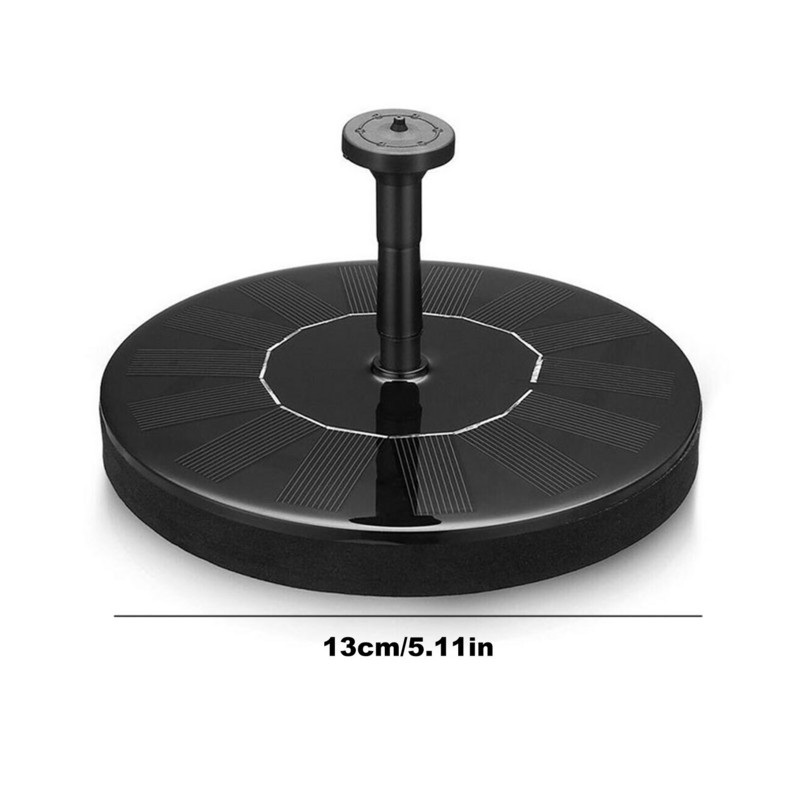 NAUJAS Saulės vandens fontanas Baseinas Tvenkinys Krioklys Fontanas Sodo apdaila Lauko paukščių vonia Saulės energija varomas fontanas plūduriuojantis vanduo