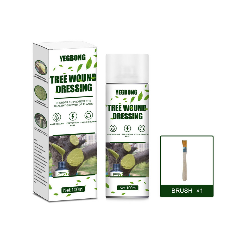 Nemokamas pristatymas YEGBONG medžio transplantato gydantis kreminis žaizdų bonsai, išpjautos pastos tepinėlis, genėjimo mišinio sandariklis namų sodo augalams