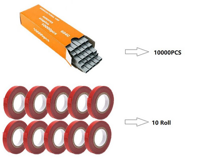 Augalų sodas Tapetools Segtuvai Nagų segtuvai Gėlių Daržovių Surišimo Šakų Mašina Vynuogių vynmedžių segiklis Rišimo įtaisas Pririštas rotangas