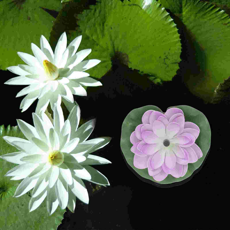 Fontanas Saulės Plaukiojantis Lotoso Vandens lelijos siurblys Baseinas Gėlės Tvenkinys Lauko Vonia Paukščių Sodo Tvenkiniai Fontano Dekoracija Paukščių vonia