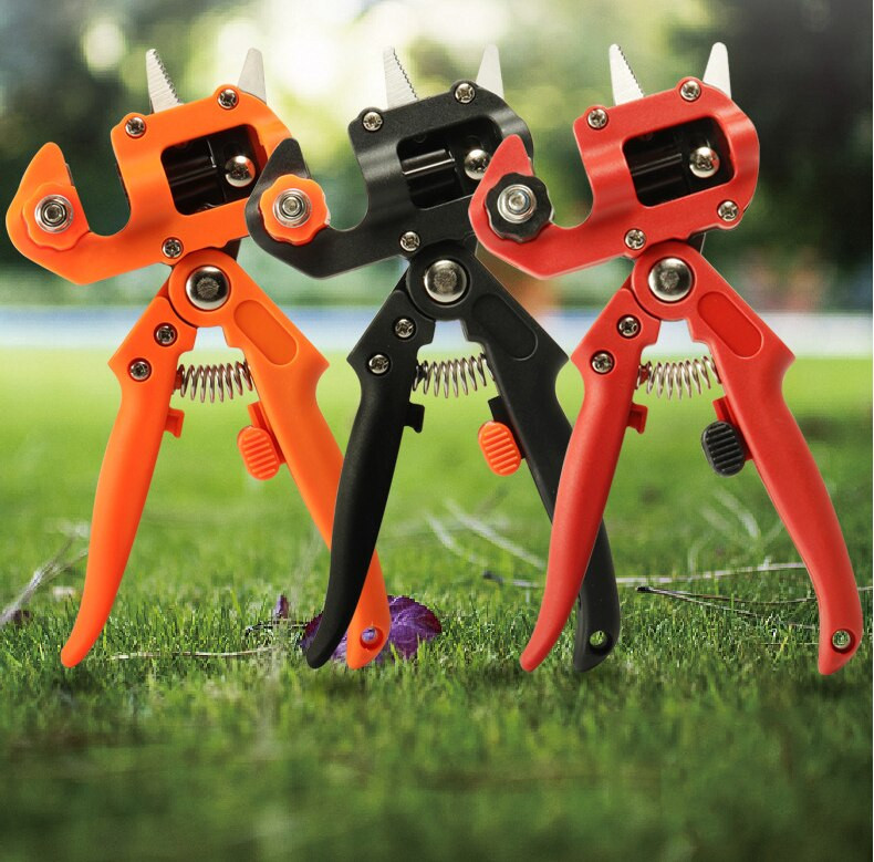 3 modelio skiepijimo genėjimo mašinėlė Sodo įrankių šakų pjovimo pjovimo pjovimo įtaisai Genėjimo augalų žirklės Dėžės Vaismedžių žirklinis smulkintuvas Vakcinacinis pjovimas