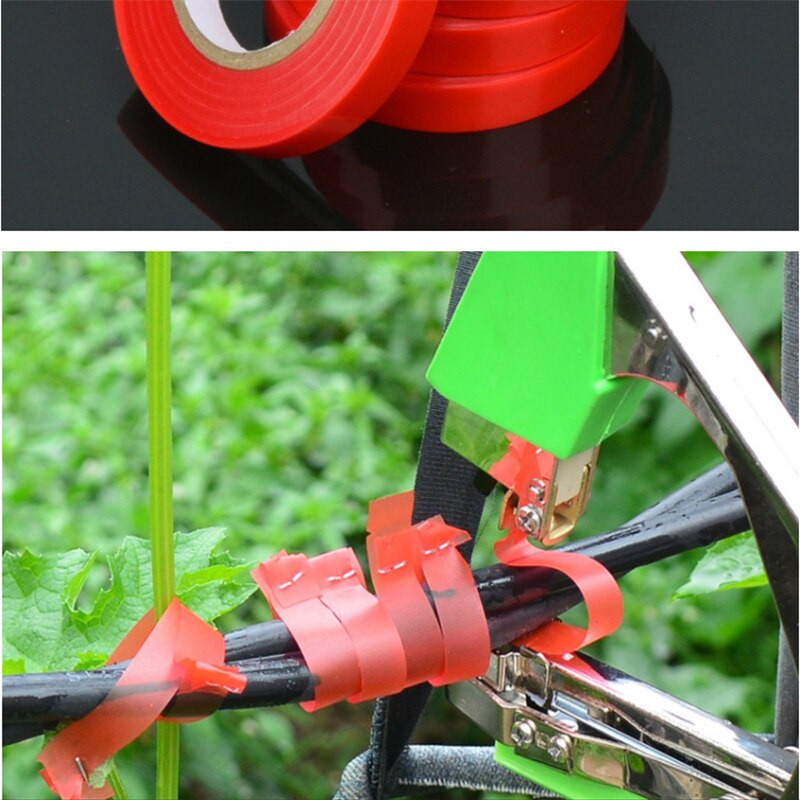 Páska Stretch Tapetool Tapener Bind Remíza Nástroj na viazanie vetiev Rastlina Záhrada Hrozno Paradajka Uhorka Paprika PVC Viazacia páska