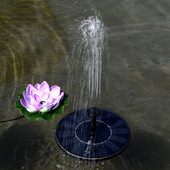 Plaukiojantis saulės vandens fontanas Saulės energija varomas vandens siurblys baseinas krioklys fontanas paukščių vonia sodo tvenkiniams baseinams akvariumo dekoras