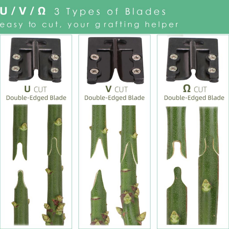 Daigų skiepijimo replės Genėjimas Skiepijimas Genėjimo žirklės žirklinės vaismedžių žirklės 2 medžių genėjimo smulkintuvas Sodo įrankiai