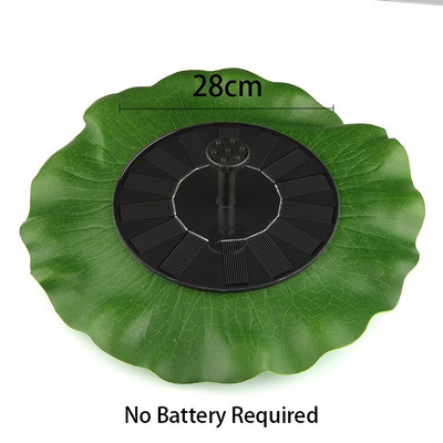 Solárne/batériové vodné čerpadlo s fontánou na dekoráciu záhrady, vonkajší bazén, slnečné jazierko, vodopád pre vtáčí kúpeľ, akvárium s rybami